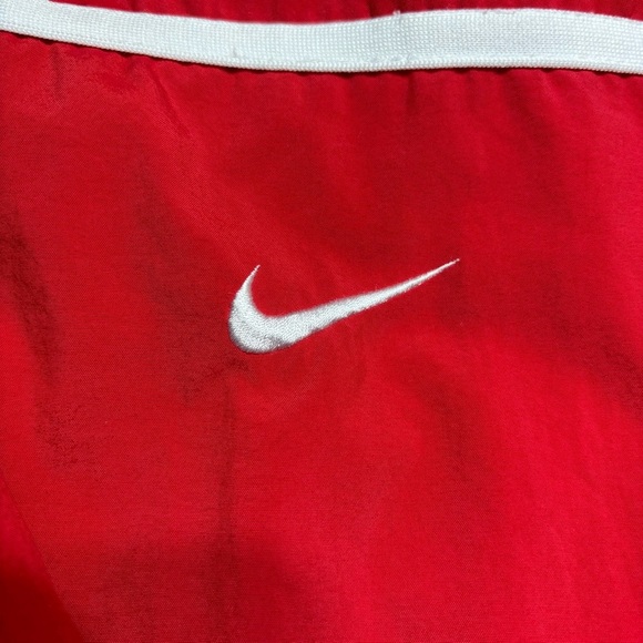 Nike Jacket Mens Large Zip Up Vintage Team Issued Red White Swoosh Activewear - Picture 3 of 5
